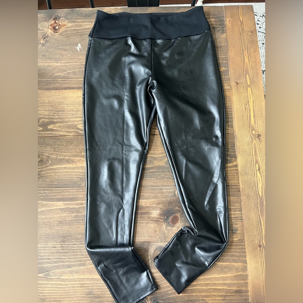 ASSETS by SPANX Women's All Over Faux Leather Leggings